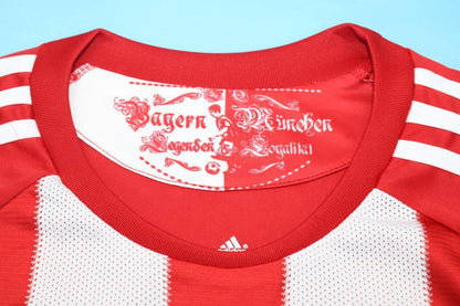FC Bayern München 2010/11 Saison Langarm Heim Retro Trikot