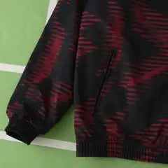 Germany Deutschland Double Sides Windbreaker - Reversible Jacket Black