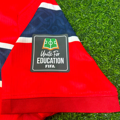 Erling Braut Haaland Norway 2026 World Cup Kids Football Jersey