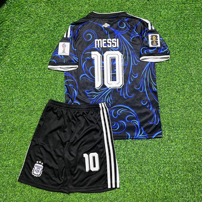 Lionel Messi Argentina 2026 World Cup Kids Football Jersey