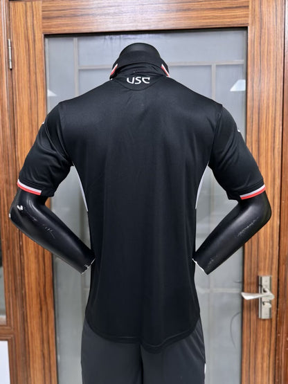 Cremonese 2025/26 Black New Season Football Jersey Kit