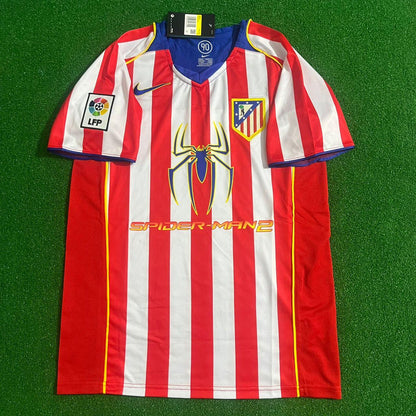 Koke #6 Atletico Madrid SpiderMan Retro Football Jersey