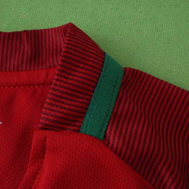 Portugal 2016 Season Home kids  Retro Jersey Trikot Soccer Shirt