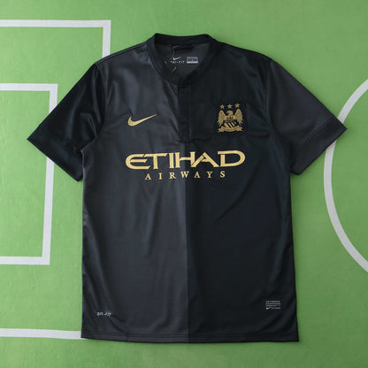 Yaya Toure Manchester City 2013-2014  Retro Kit Jersey Trikot Maglia Soccer Shirt