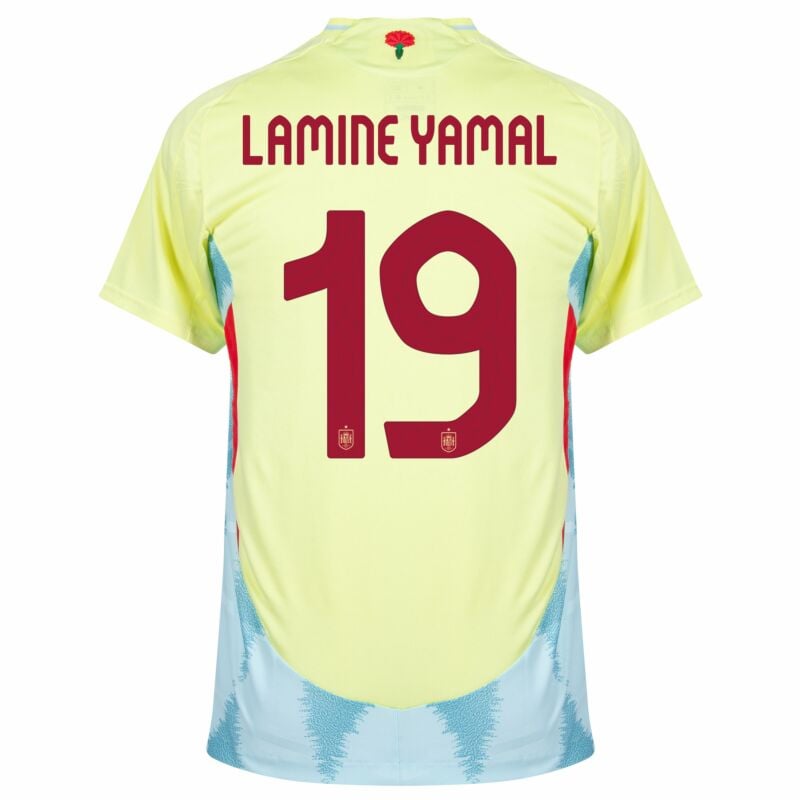 Spain Lamine Yamal EURO 2024 Football Jersey Maillot Trikot Camiseta