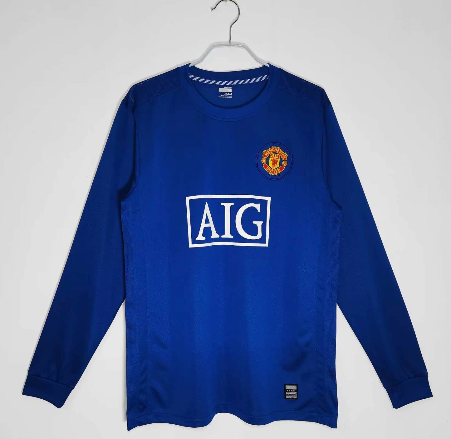 Manchester united blue long sleeve jersey shop