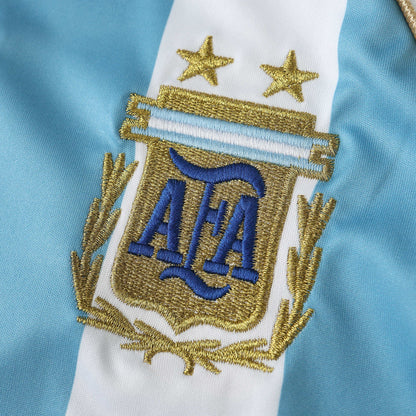 Lionel Messi Argentina 2006 World Cup Retro Soccer Jersey Maillot Trikot Maglia