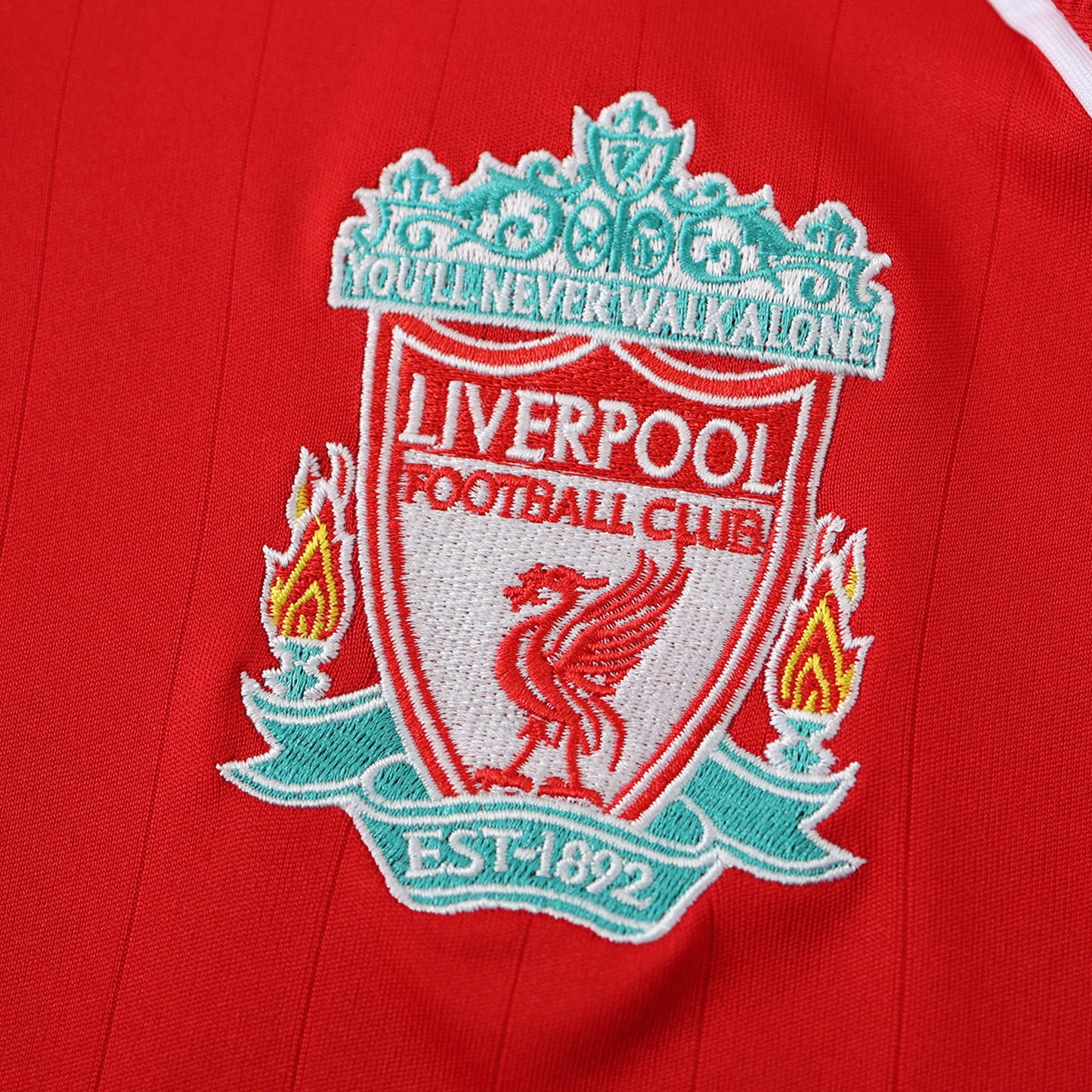 Liverpool 2006 2008 Season Premier League Red Retro Football Jersey