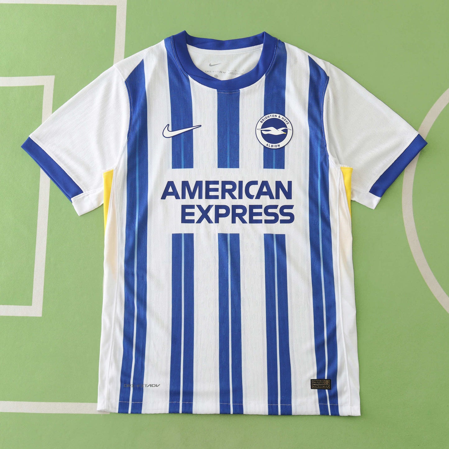 Brighton Hove Albion 2024 2025 New Season Orange Black Away Forma Jersey Maillot Trikot Maglia