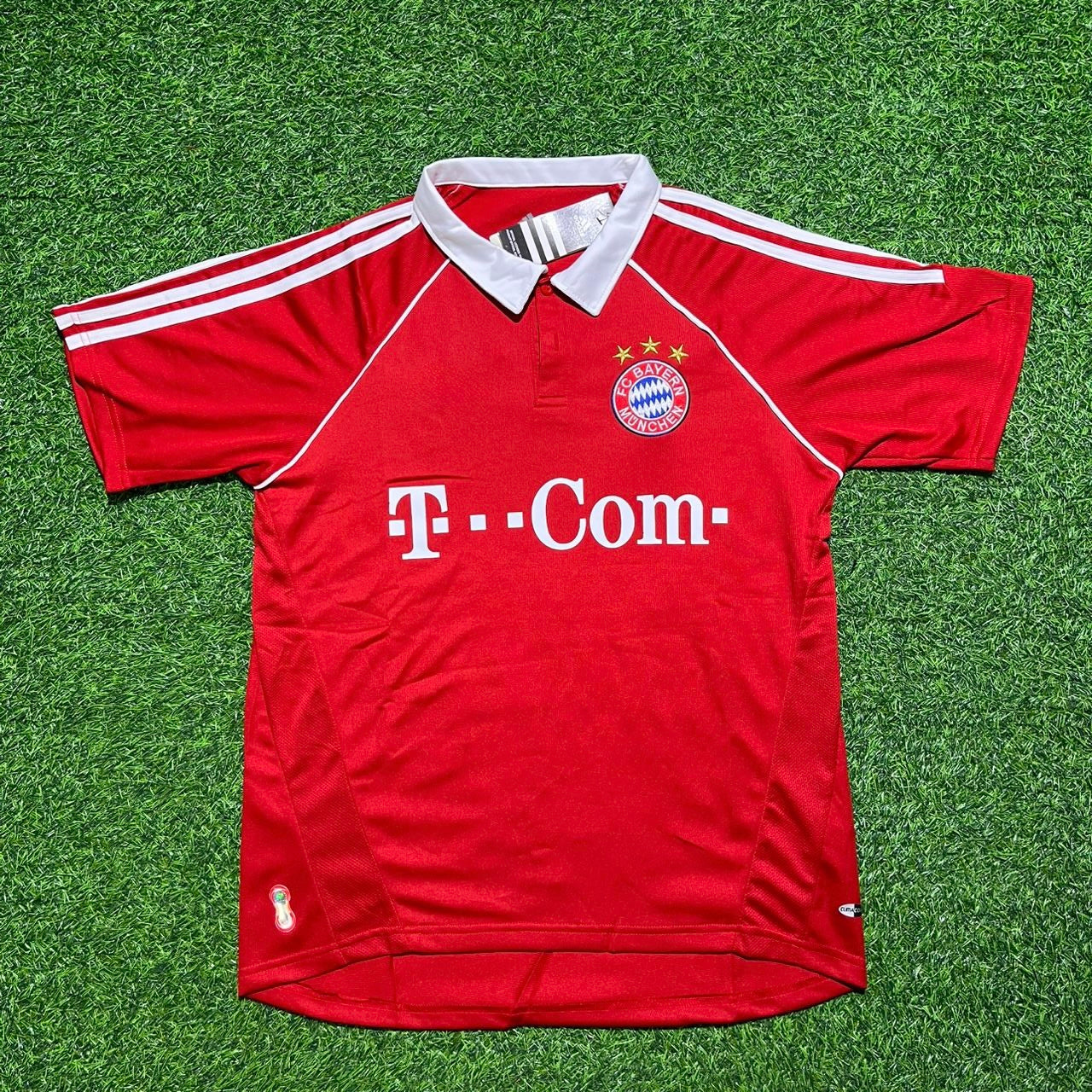 FC Bayern München 2006-2007 Home Retro Football Jersey