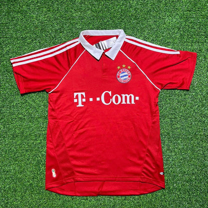 FC Bayern München 2006-2007 Home Retro Football Jersey