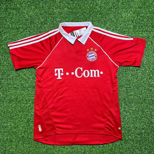 FC Bayern München 2006-2007 Home Retro Football Jersey