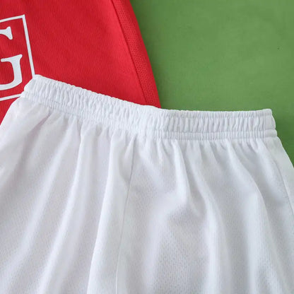 Manchester United 2007/08 Home Retro Kids Kit Jersey KinderTrikot Maillot Enfant Soccer Shirt