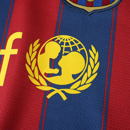 Barcelona 2009-10 Season Home  Retro Jersey Trikot Soccer Shirt