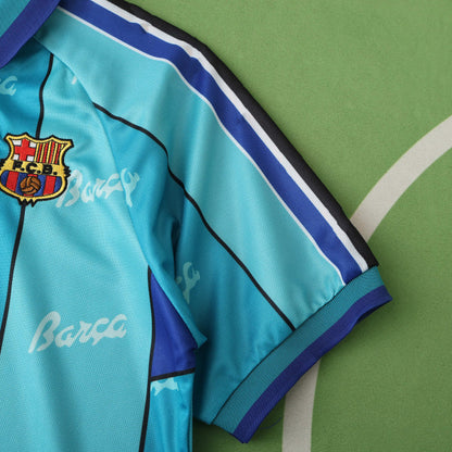 Barcelona 1996 Season Away Retro Jersey Trikot Soccer Shirt