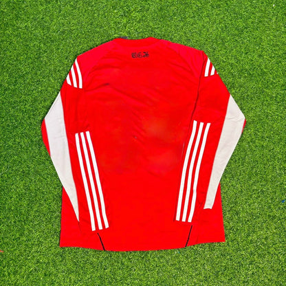 FC Bayern Munich 2010/11 Saison Rotes Retro Fußballtrikot