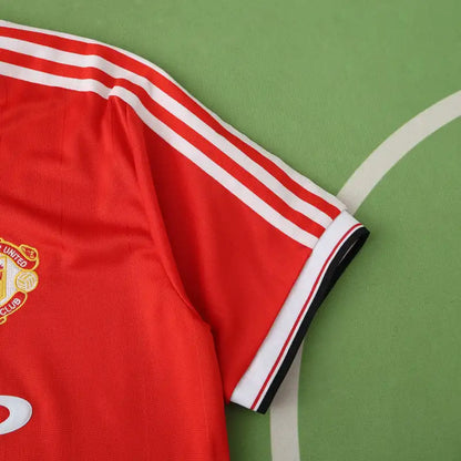 Manchester United F.C 1984 Season Home Red Retro Jersey Trikot Soccer Shirt
