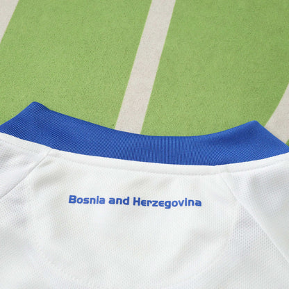 Kerim Alajbegovic Bosnia and Herzegovina 2026 World Cup Away White Football Jersey
