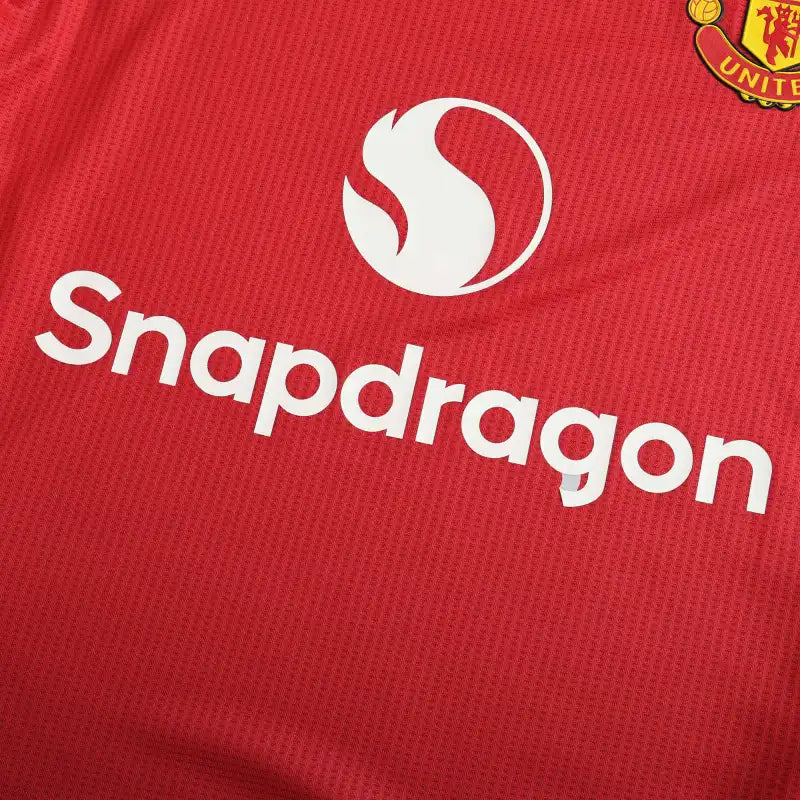 Manchester United Player Version 2024 2025 Home Red New Season Jersey Maillot Trikot Maglia