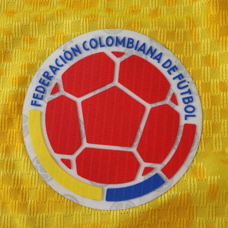 Colombia 2026 World Cup Home Long Sleeve Jersey Trikot Maillot