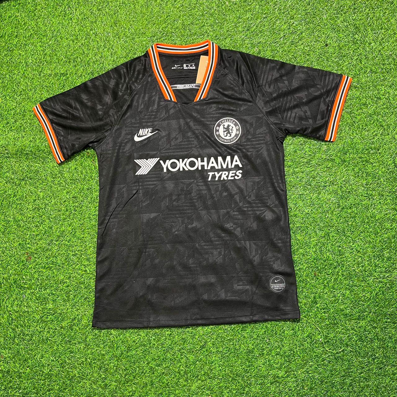 Billy Gilmour 47- Chelsea 2019/2020 Away Black Retro Football Jersey Kit