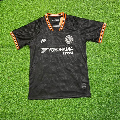 Billy Gilmour 47- Chelsea 2019/2020 Away Black Retro Football Jersey Kit