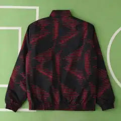 Germany Deutschland Double Sides Windbreaker - Reversible Jacket Black