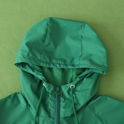 Portugal Green - Red Special Hoodie Windbreaker