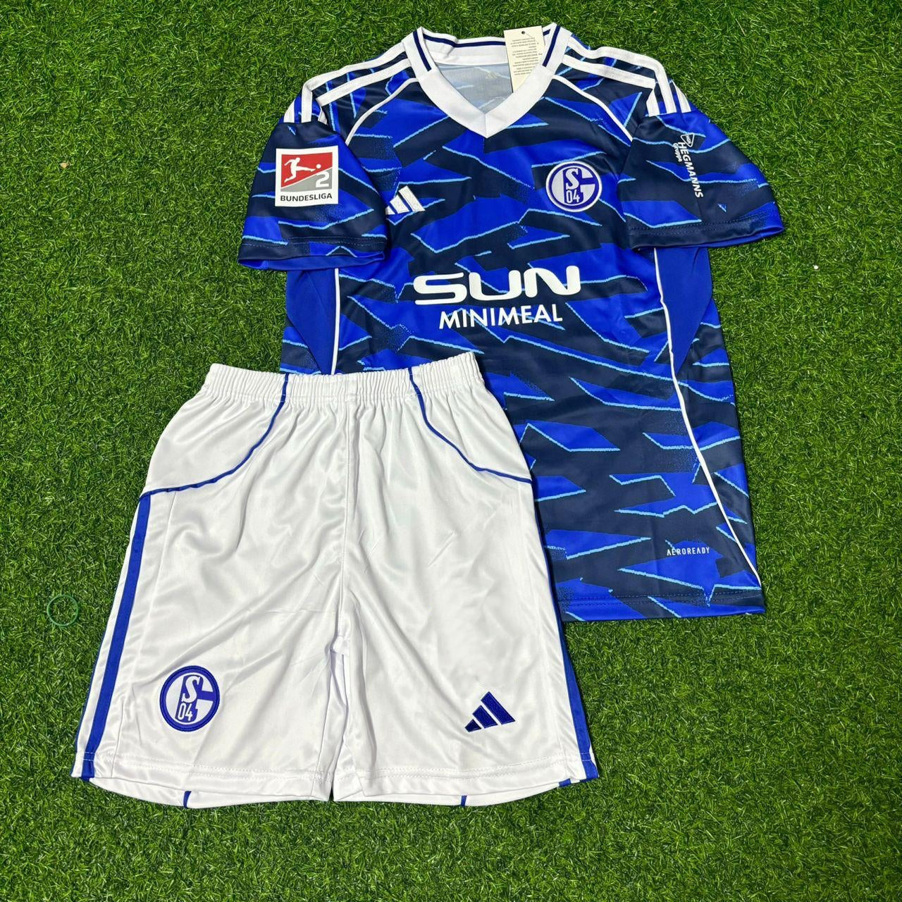 Hasan Kuruçay #4 Schalke 04 Kids 2026 New Season Football Jersey Trikot