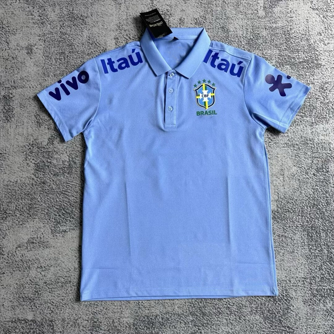 Brazil New Polo Neck Polokragen Tshirt