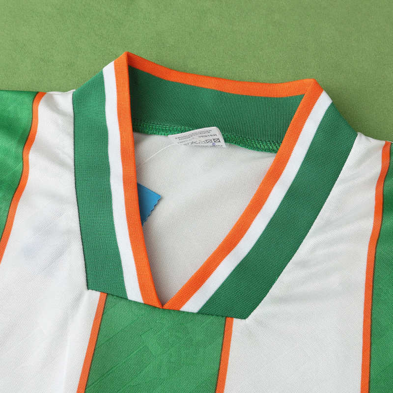 Roy Keane Ireland 1994 Season Away Retro Football Jersey Kit