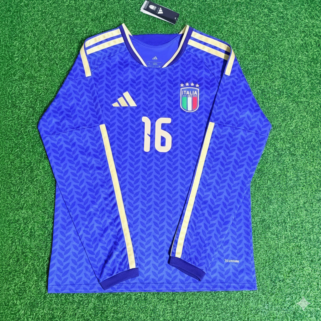 Bryan Cristante 16- Italy 2026 World Cup Long Sleeve Football Jersey