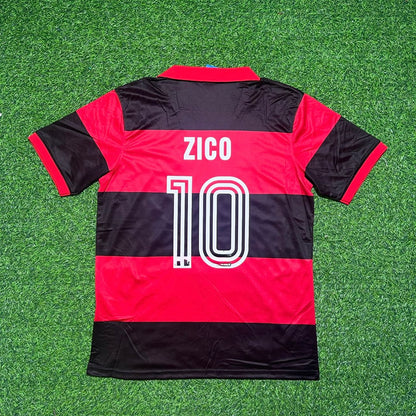 Zico Flamengo Retro Brazil Season Retro Football Jersey