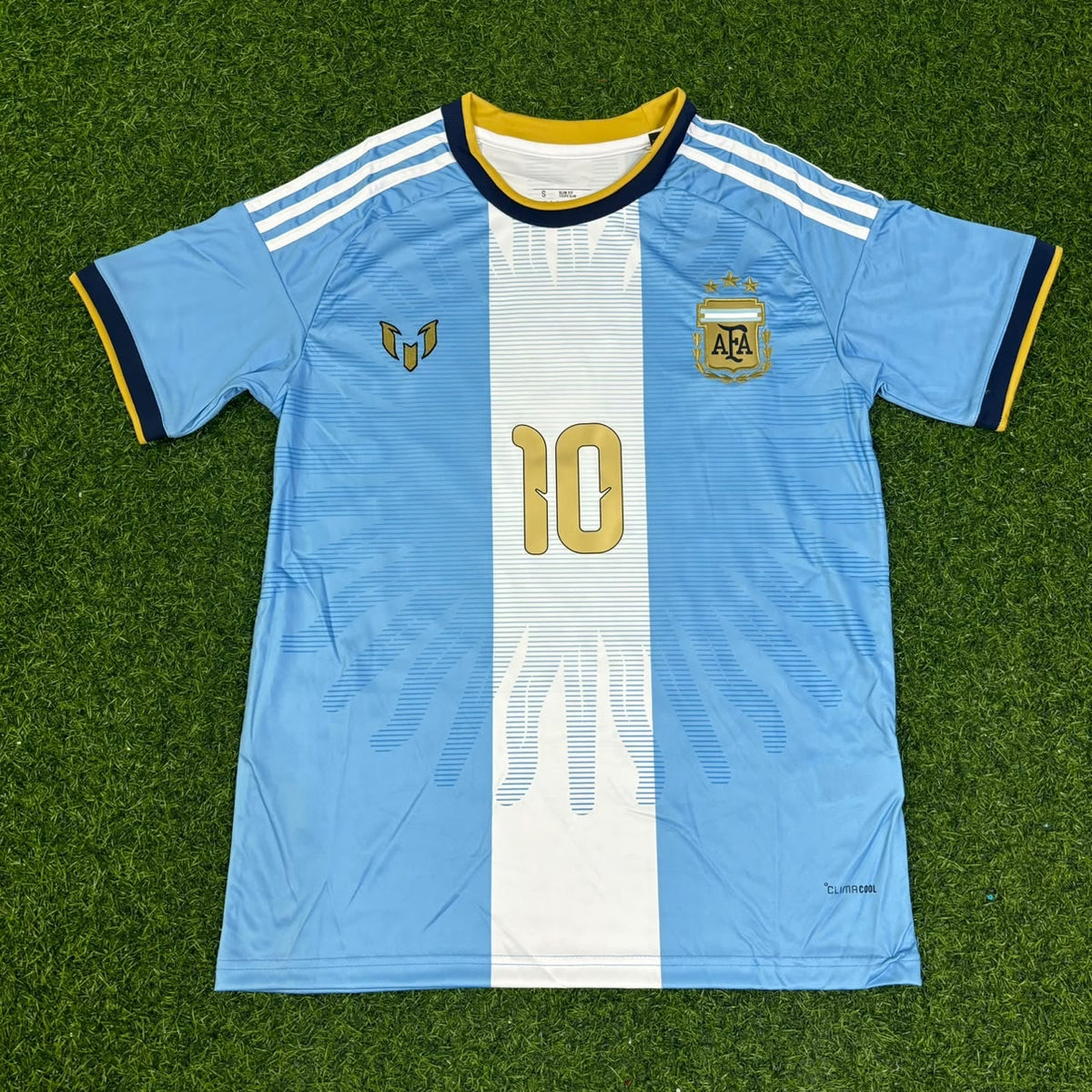 Lionel Messi #10 Argentina Last Final Match Farewell Special Edition Football Jersey