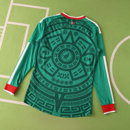 Mexico 2026 World Cup Home Long Sleeve Jersey Trikot Maillot