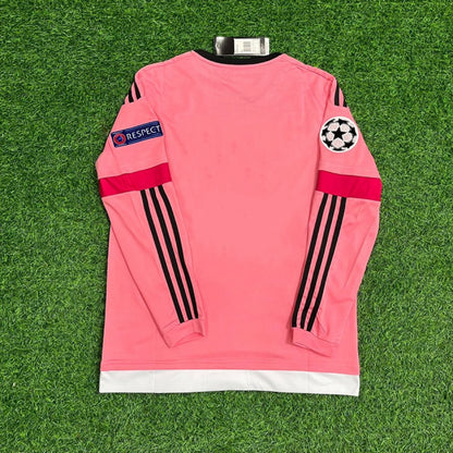 Juventus Pink Retro 2015-2016 Pink Jersey Trikot