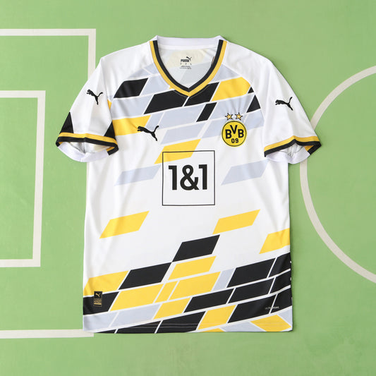 2425 Dortmund White Football Jersey Maillot Knitwear Maglia