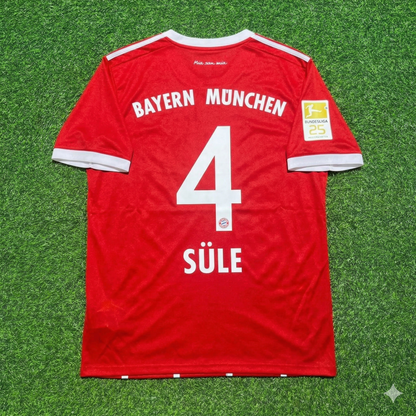 Niklas Süle Bayern Munich 2017-2018 Retro Home Jersey
