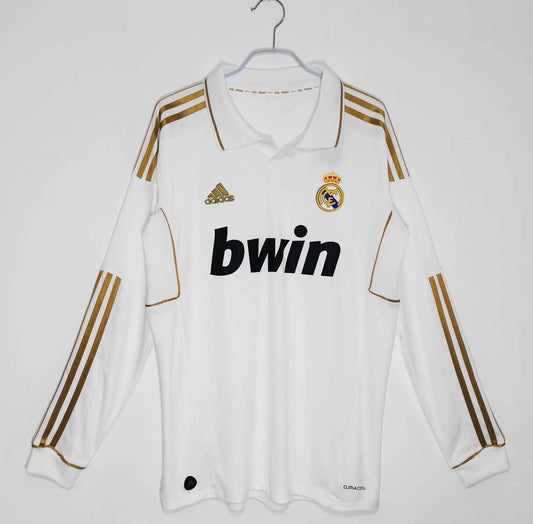 Real Madrıd Long sleeve 2011 season Retro jersey