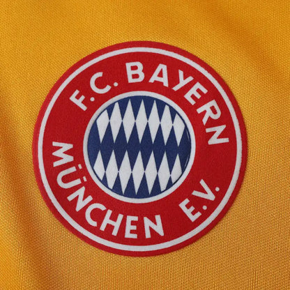 Bayern München 93/95 Season Yellow Away Retro Jersey Trikot Soccer Shirt