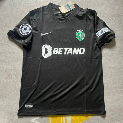 Morten Hjulmand 42- Sporting CP Lisbon Commemorative Black Jersey