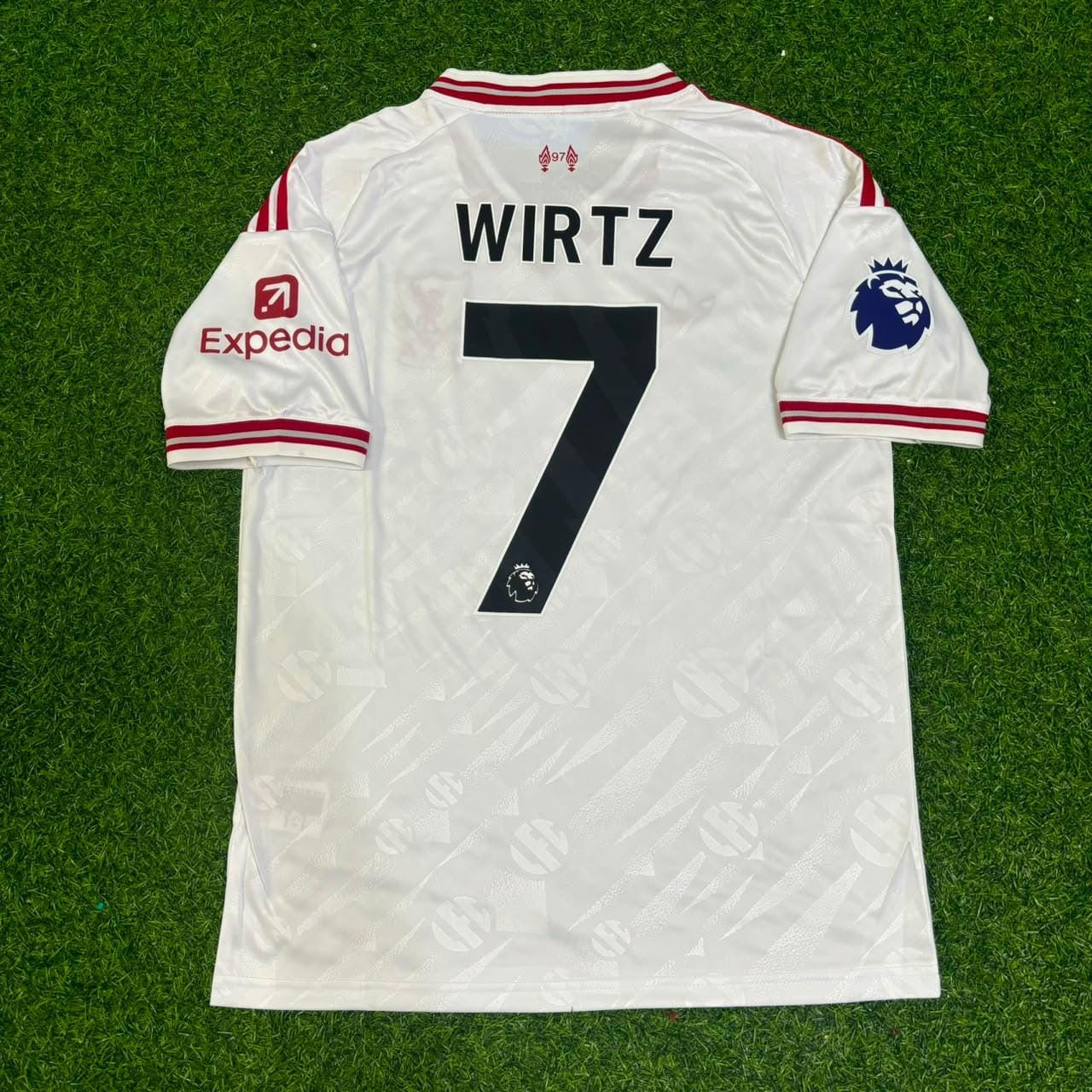 Florian Wirtz #7 Liverpool New Season 2027 White Away Football Jersey Kit