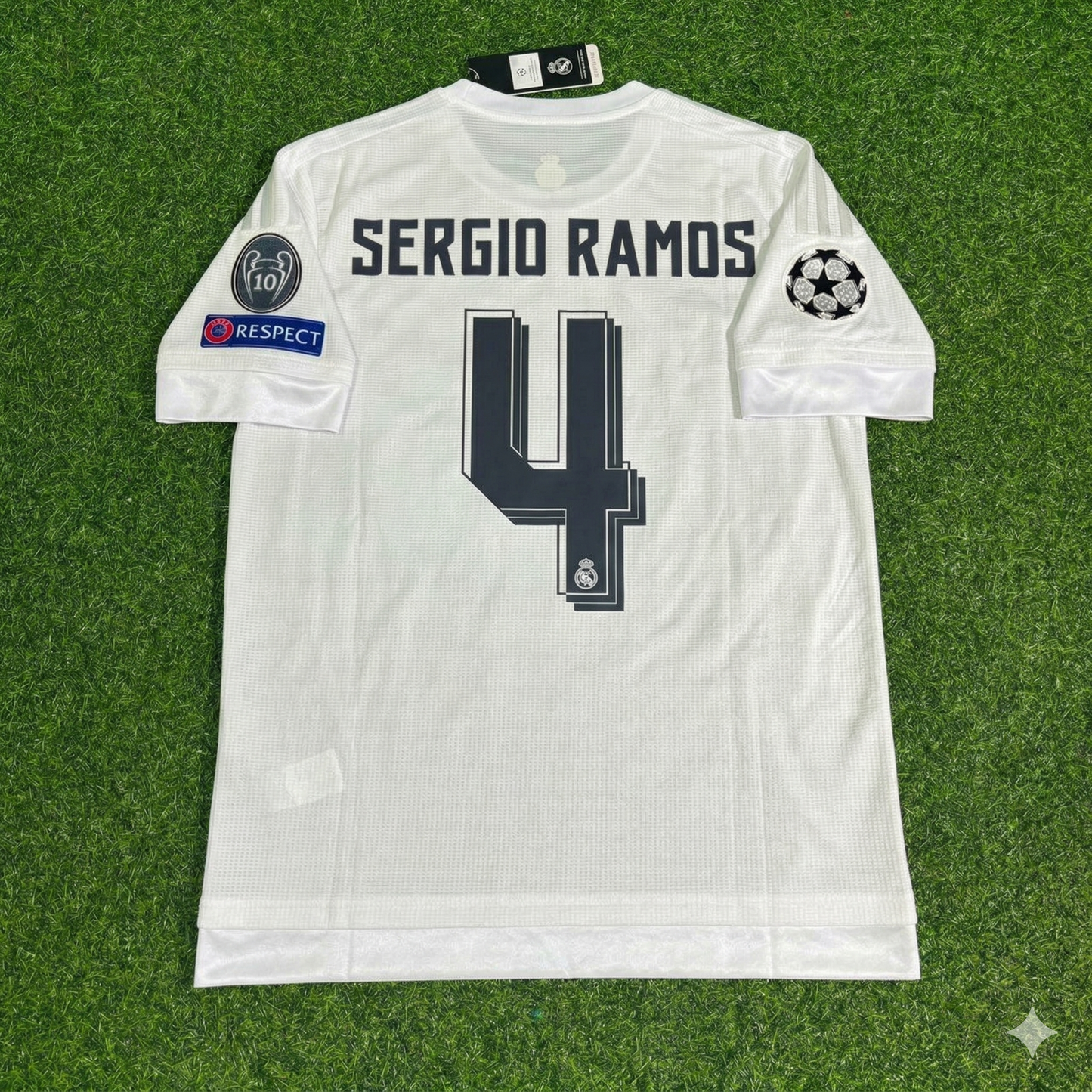 Sergio Ramos Real Madrid 2016 Champions League Final Football Jersey Kit