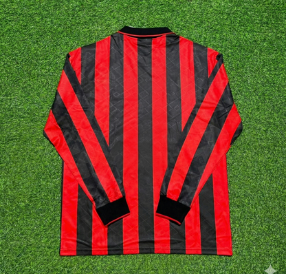 AC Milan 1993 1994 Home Long Sleeve Retro Jersey