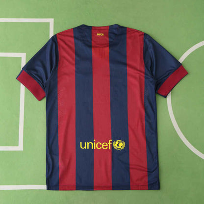 Barcelona 2014-15 Season Home  Retro Jersey Trikot Soccer Shirt