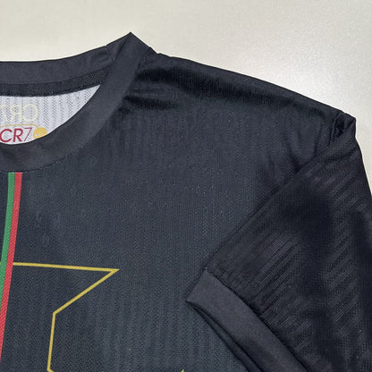 Cristiano Ronaldo CR7 Special Edition Black Jersey Trikot Maillot