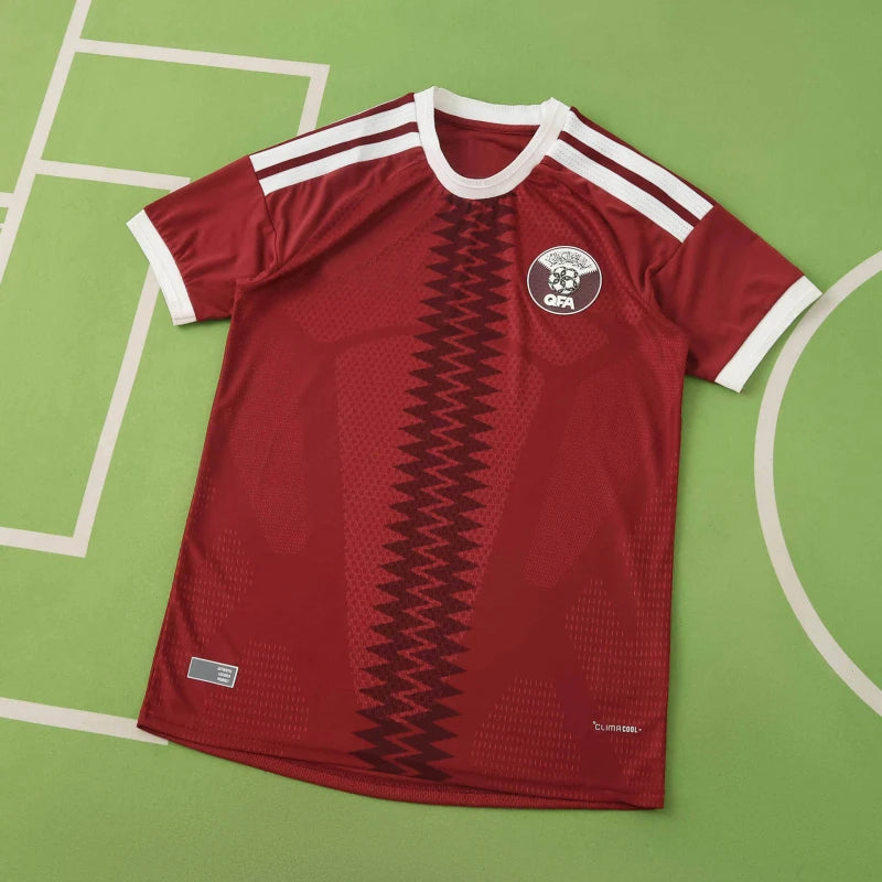 Qatar World Cup 2026 Home Football Jersey Shirt Trikot Maillot