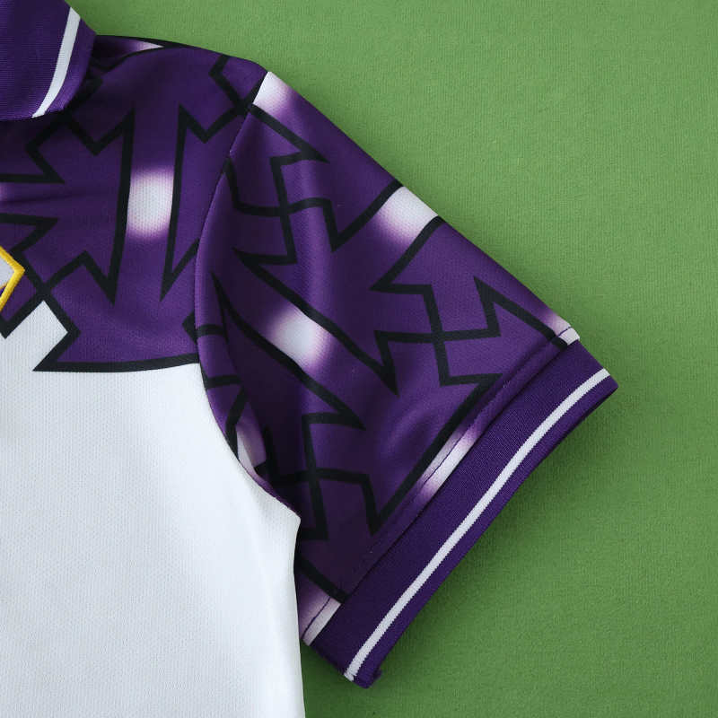 Fiorentina Auswärtstrikot für Kinder, Retro-Stil, Saison 1992/93