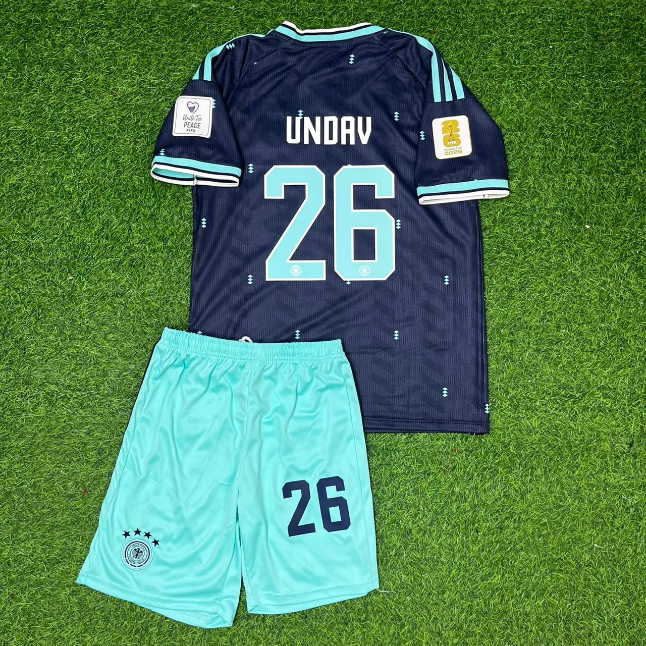 Deniz Undav Deutschland 2026 Weltmeisterschaft Kinder Fußballtrikot Set