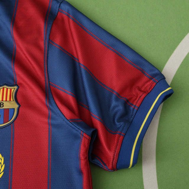 Barcelona 2009-10 Season Home  Retro Jersey Trikot Soccer Shirt